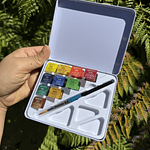 Acuarela Aquafine Daler Rowney 10 pastillas, Travel set.