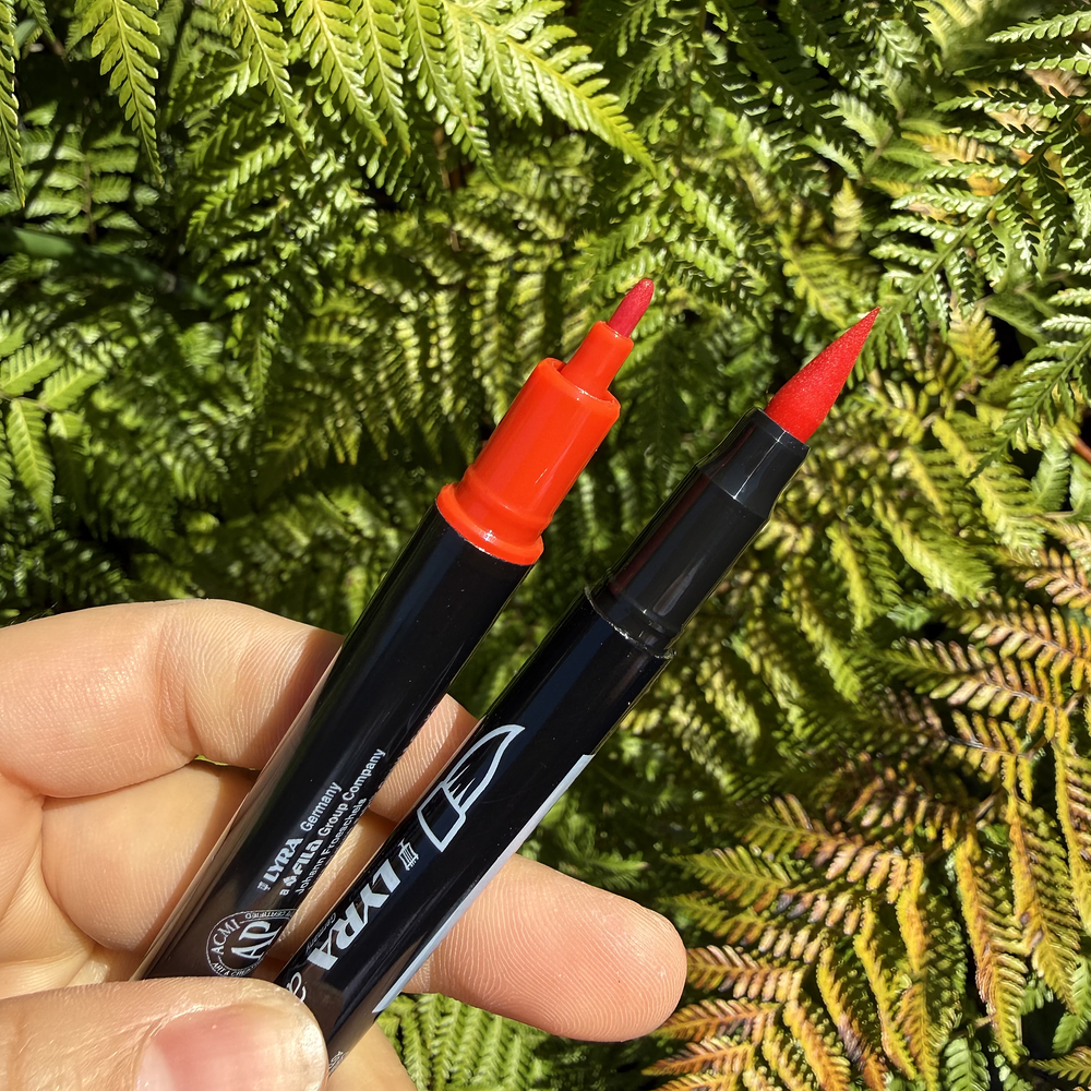 Aqua Brush duo 12 colores, Acuarelables, Lyra.