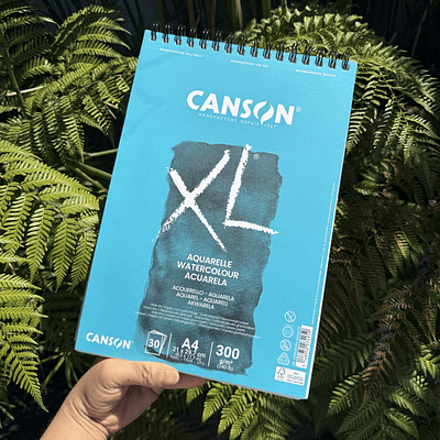 XL Aquarelle, A4 Canson. 