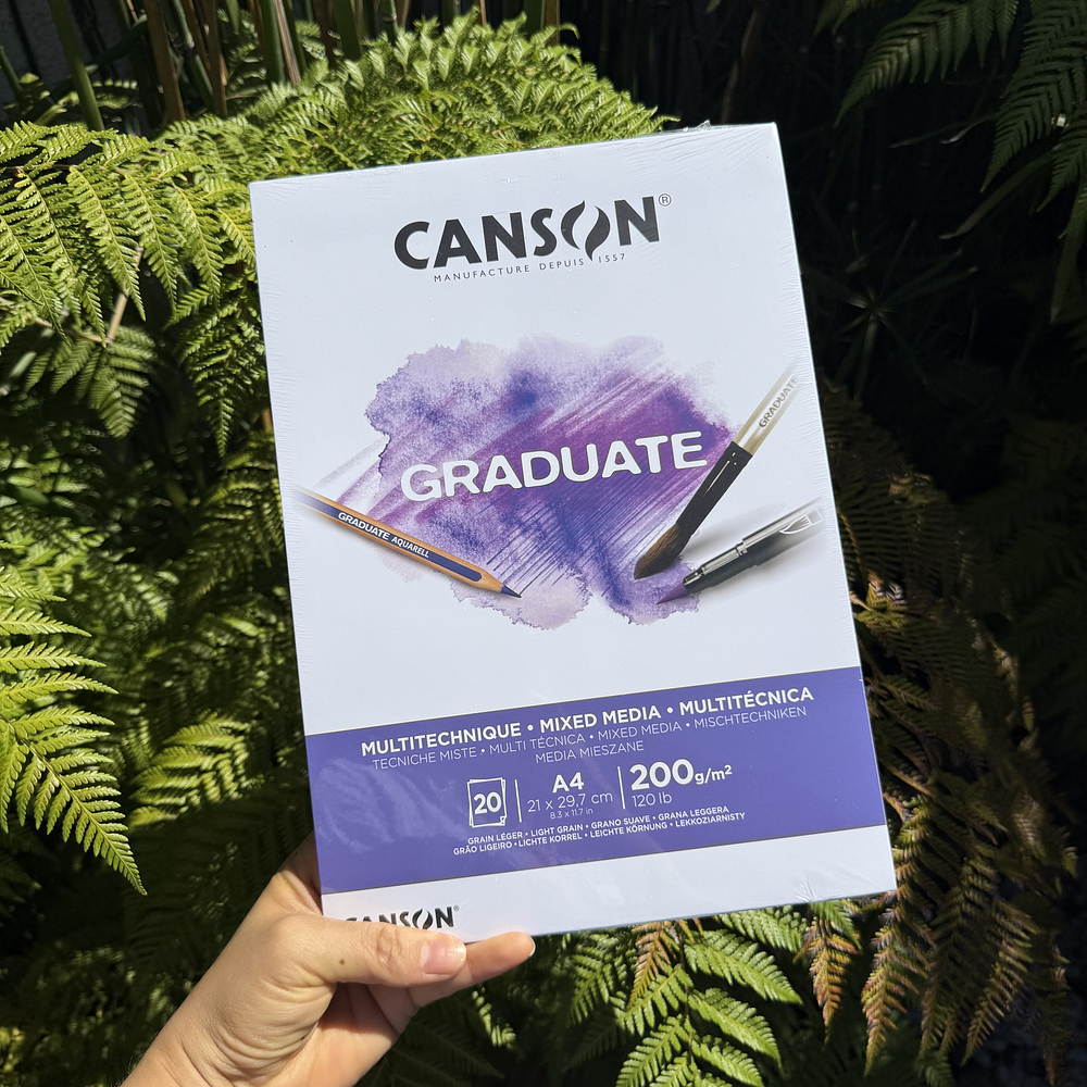 Graduate Multitécnica, Pad A4, Canson