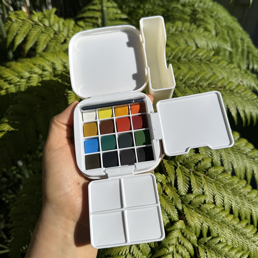 Acuarela Travel Set 16 colores BASICOS- Languo