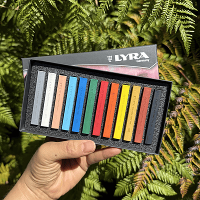 Polycrayon soft 12 colores básicos- Lyra.