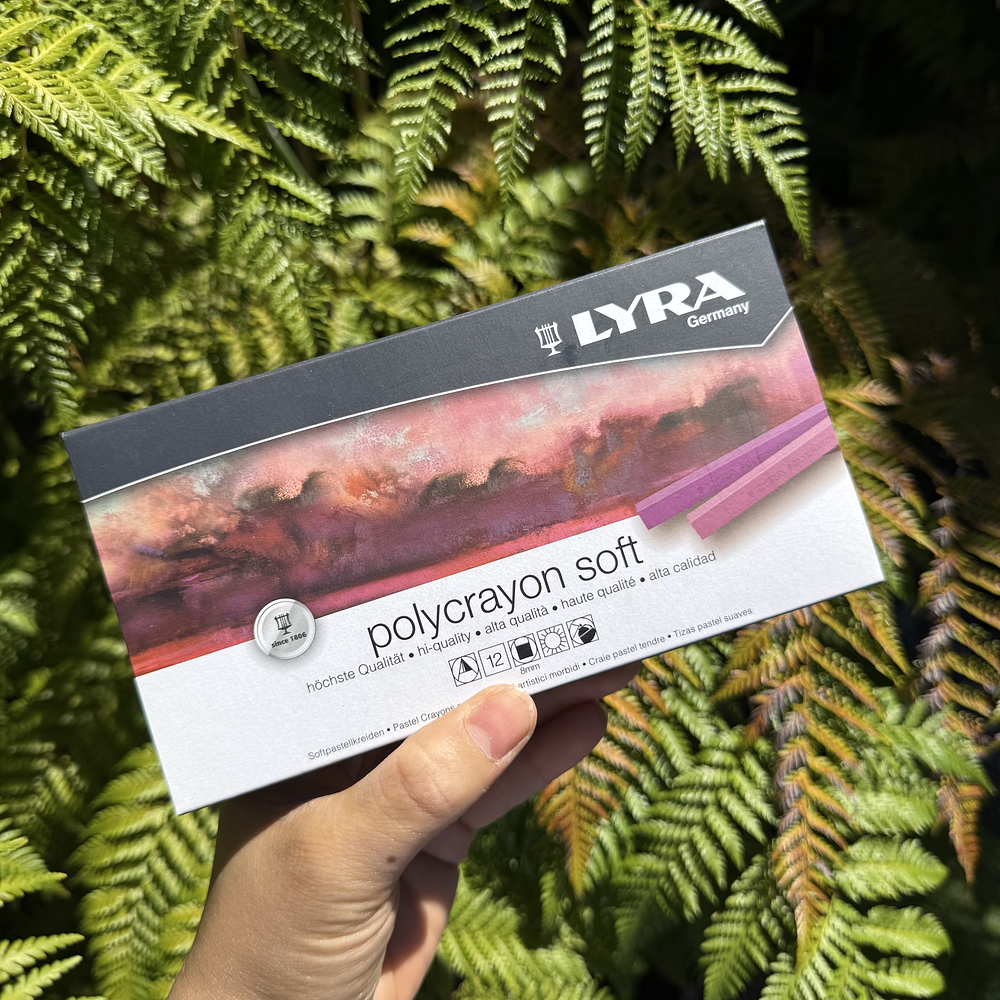 Polycrayon soft 12 colores básicos- Lyra.