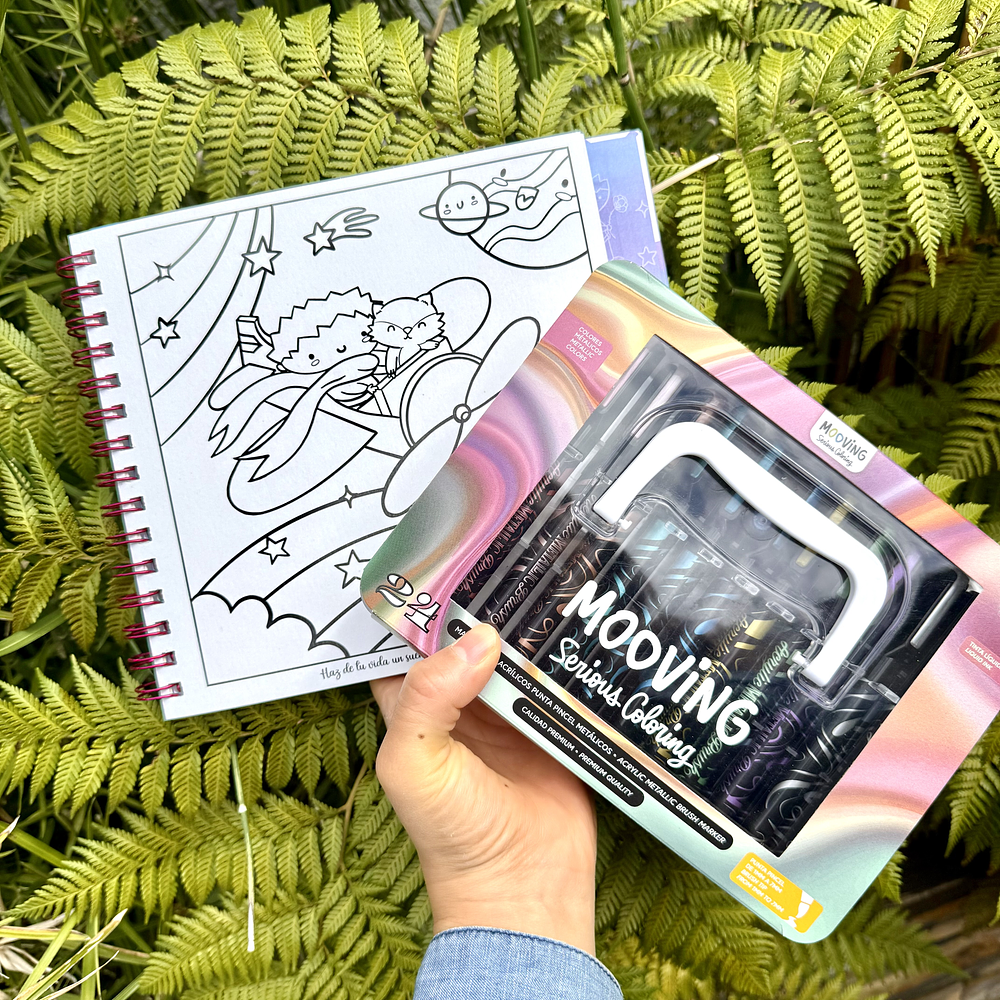 El Pequeño Principe + Mooving Metálicos 24 colores