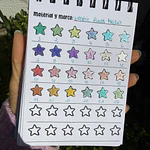 Glitter 24 colores, punta media 3m, Grabie.