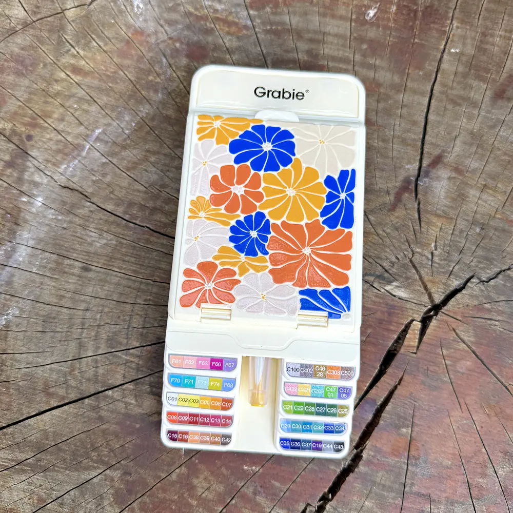 Travel Set acuarelas, 56 colores, Grabie.