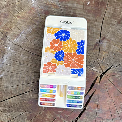 Travel Set acuarelas, 56 colores, Grabie.