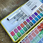 Set de Acuarelas Premium, 100 colores, Grabie.