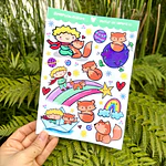 Sticker UV transfer- Pequeño Principe, lámina 3.