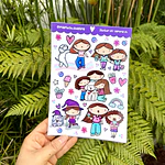 Sticker UV transfer-Mamichi y Rafita, lámina 4.