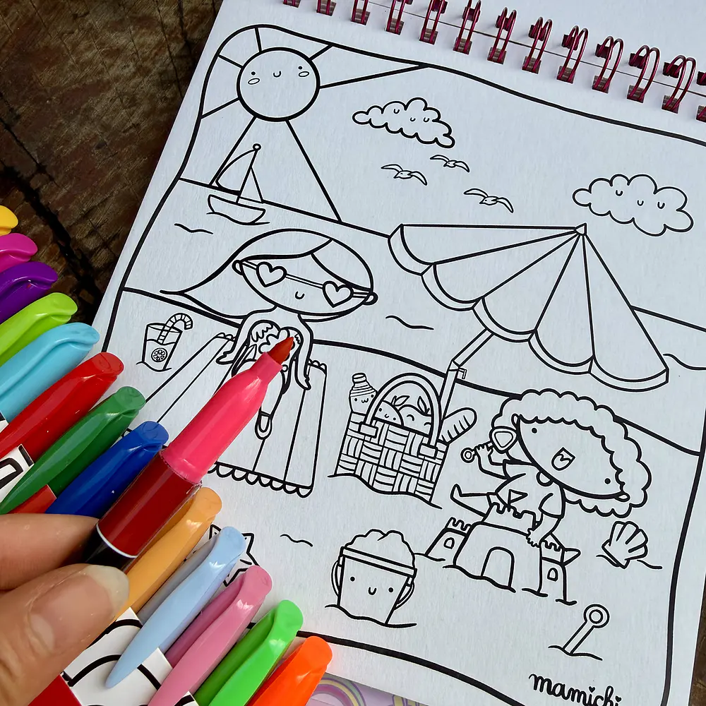 Pack Iniciación , Dulces Aventuras + marcadores permanentes. 