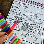 Pack Iniciación , Dulces Aventuras + marcadores permanentes. 