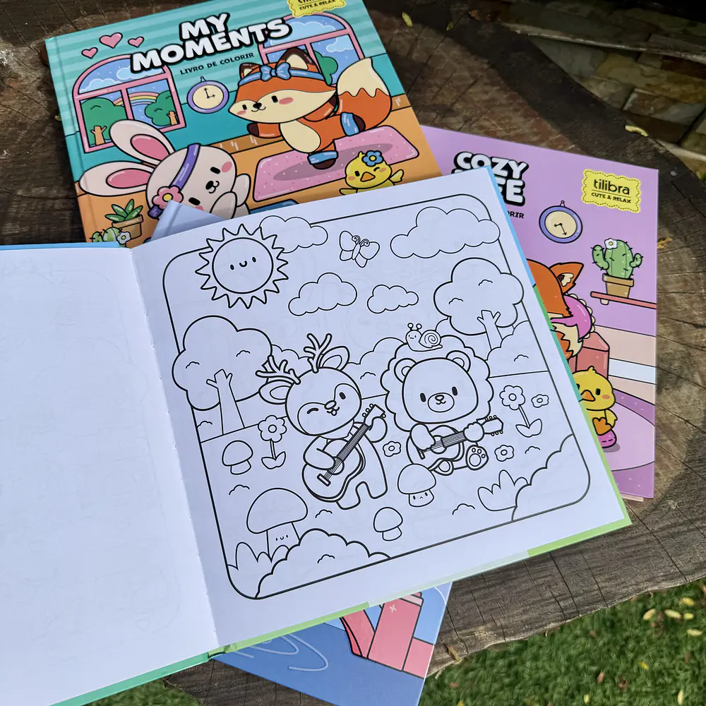 Pack Super kawaii Tilibra, 4 libros Cozy.