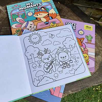 Pack Super kawaii Tilibra, 4 libros Cozy.