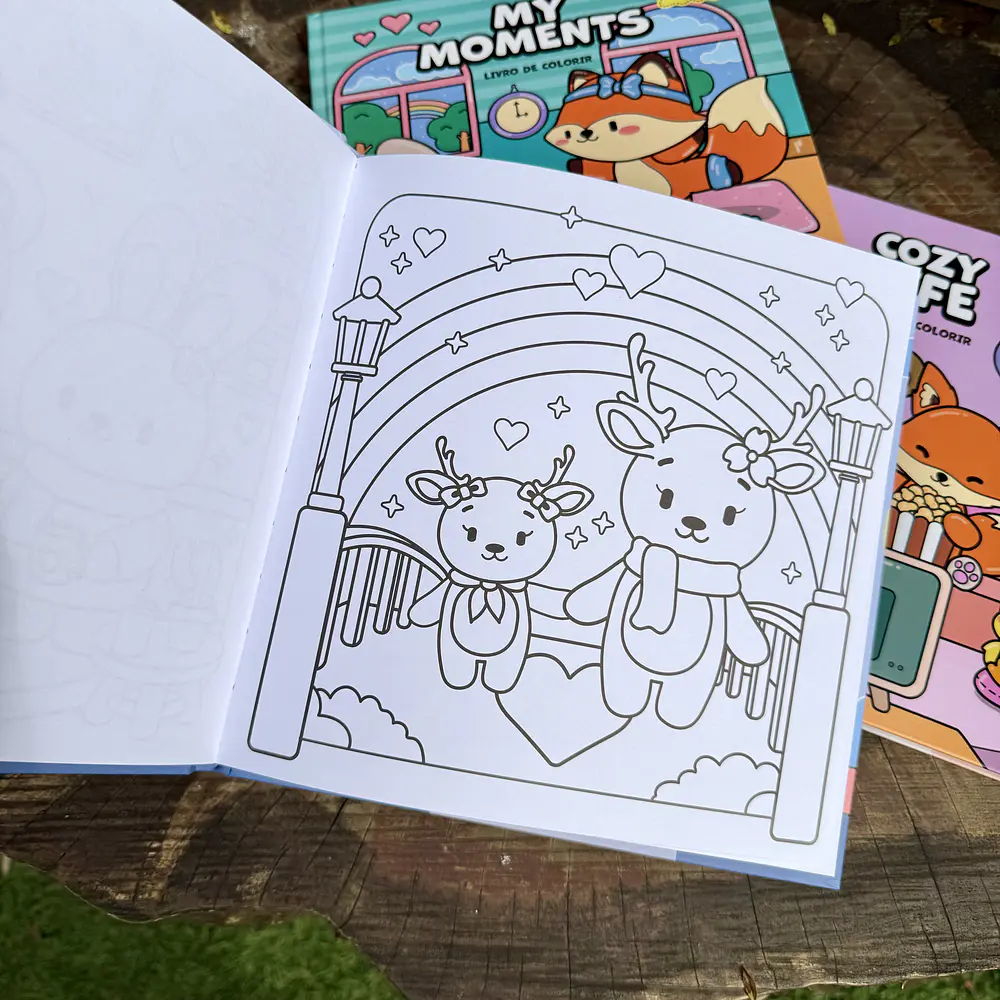 Pack Super kawaii Tilibra, 4 libros Cozy.