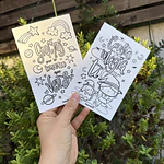 MANTRAS y frases para Colorear y regalar, MAMICHI.