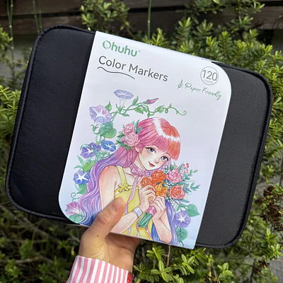 Ohuhu Pupe, paper friendly, 120 colores Base Agua