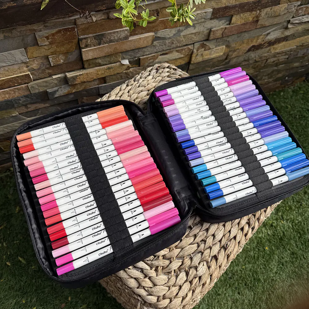 Ohuhu Pupe, paper friendly, 120 colores Base Agua