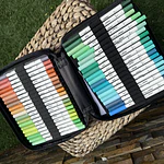 Ohuhu Pupe, paper friendly, 120 colores Base Agua