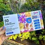 Set Acuarelas Grabie, 50 colores. 
