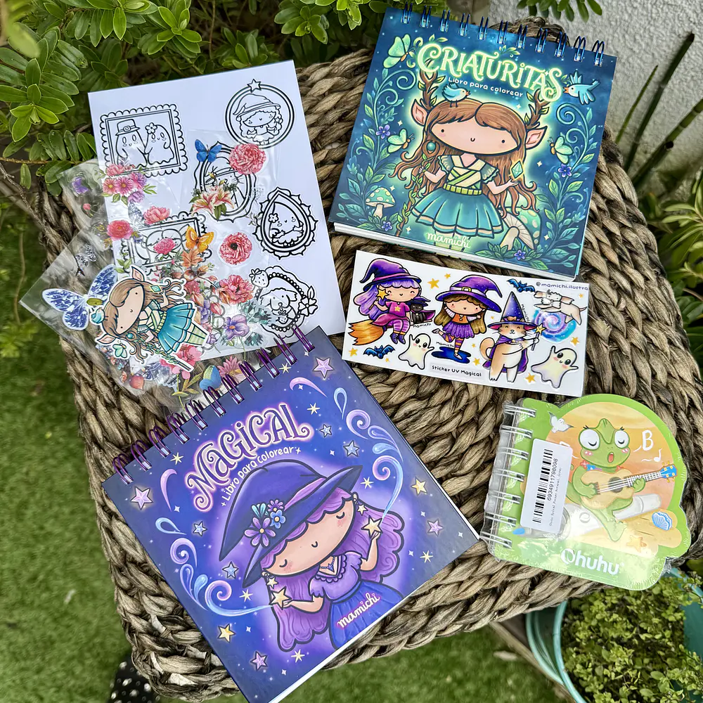 LANZAMIENTO 2 DUO PACK! Magical y Criaturitas(sin libreta ni sticker UV)