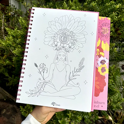 Libro para Colorear Aflorarte - Meraki