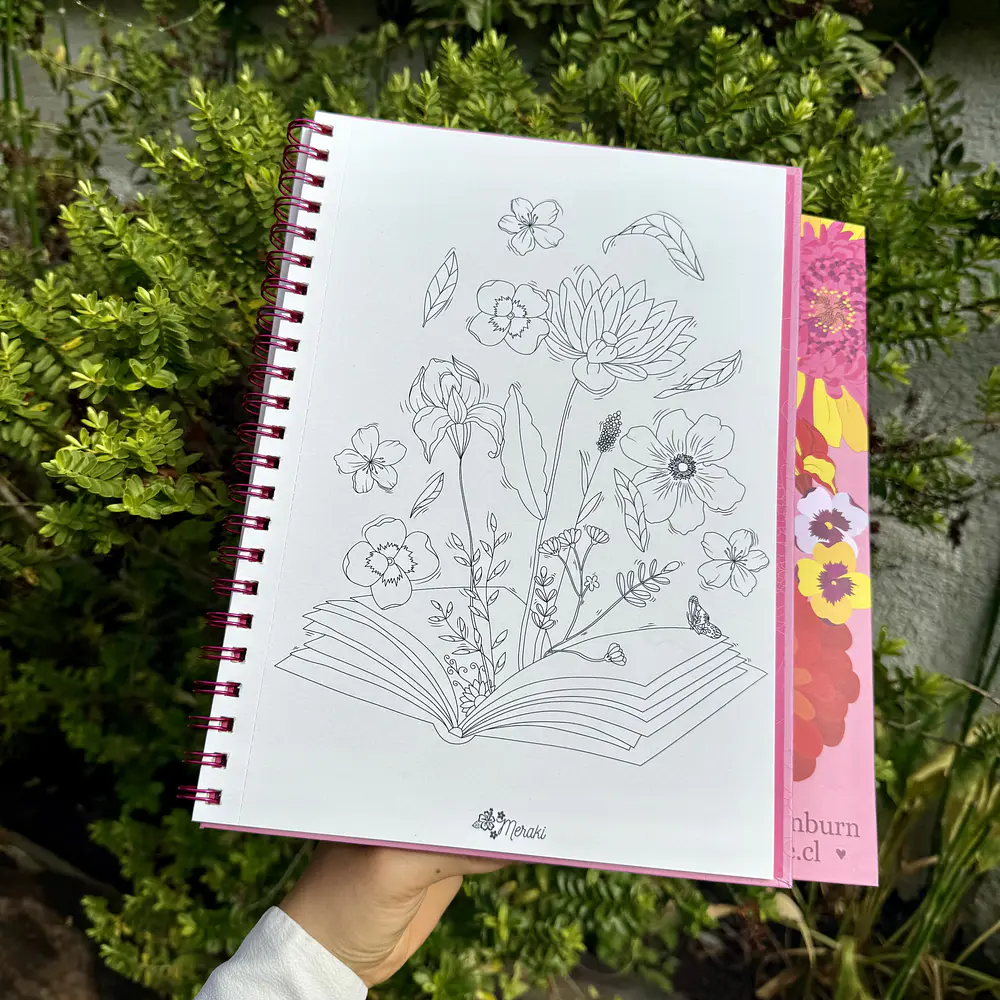 Libro para Colorear Aflorarte - Meraki