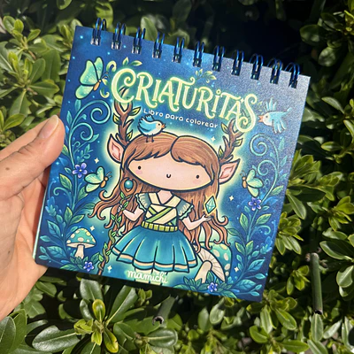 Libro para colorear Criaturitas- Mamichi.