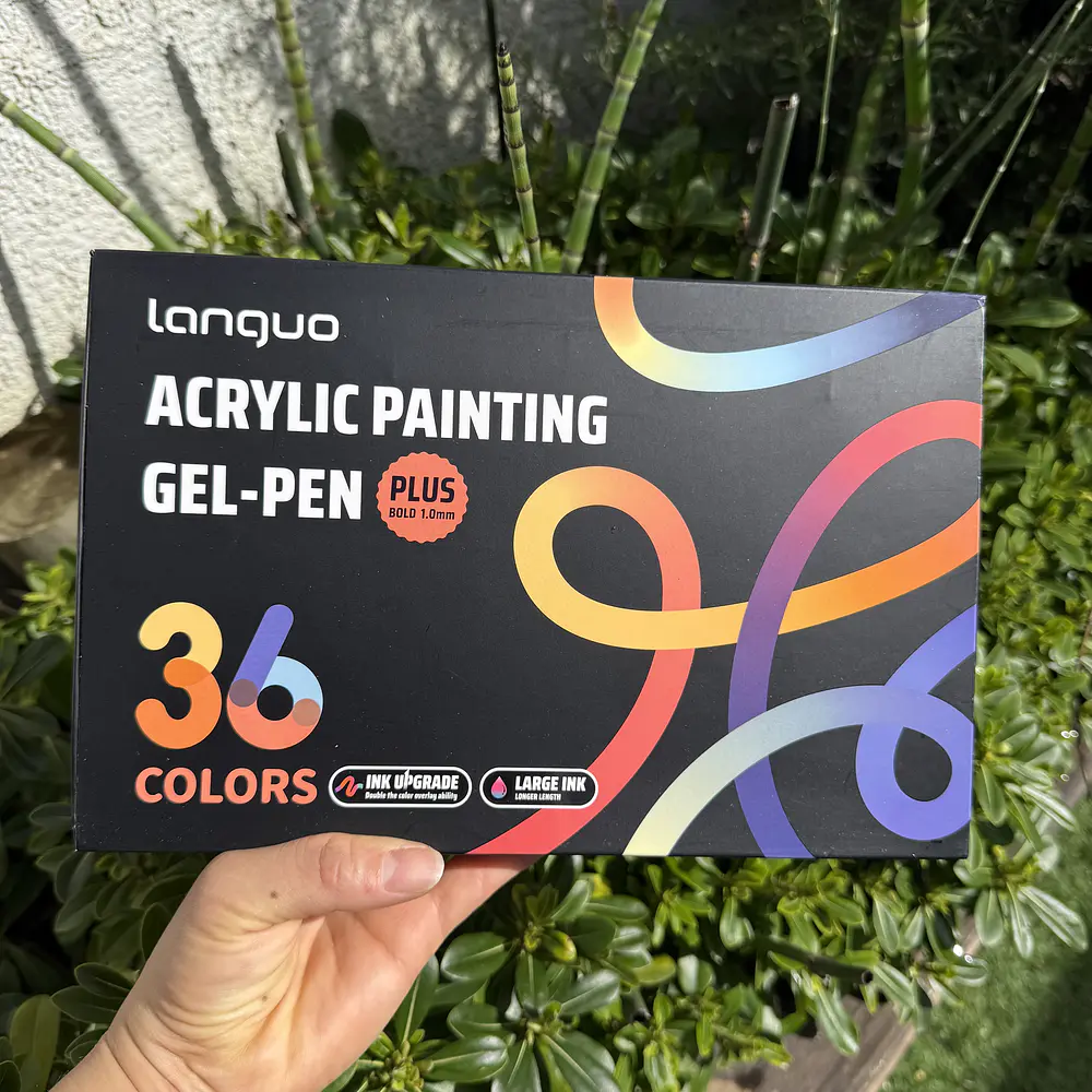 Acrilicos punta fina 1.0 36 Gel Pen- Languo
