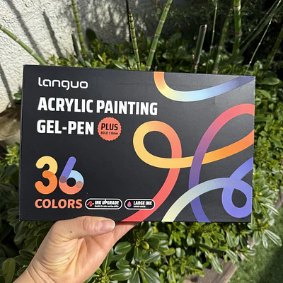 Acrilicos punta fina 1.0 36 Gel Pen- Languo