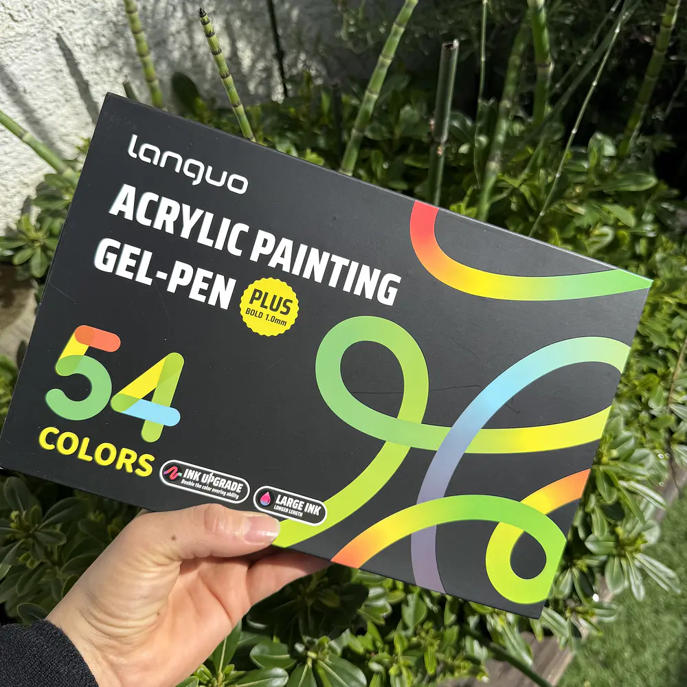 Acrilicos punta fina 1.0 54 Gel Pen- Languo