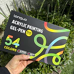 Acrilicos punta fina 1.0 54 Gel Pen- Languo