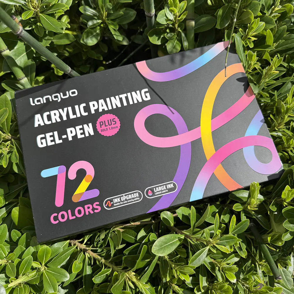 Acrylic gel pen, 72 colores, 1.0 mm- Languo
