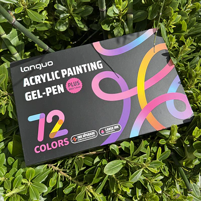 Acrylic gel pen, 72 colores, 1.0 mm- Languo