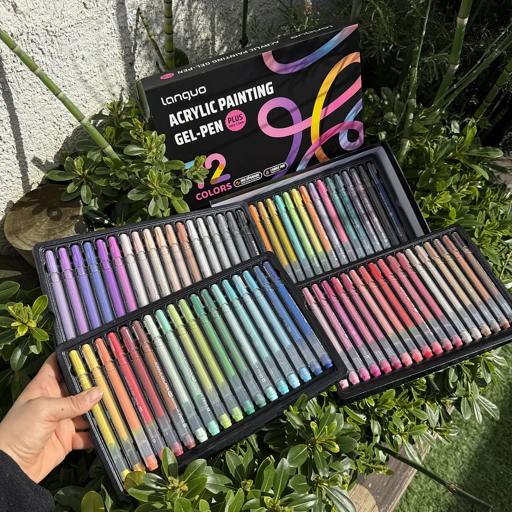 Acrylic gel pen, 72 colores, 1.0 mm- Languo