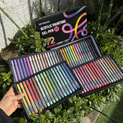 Acrylic gel pen, 72 colores, 1.0 mm- Languo