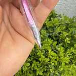Set 18 Glitter roller gel, retractil, 1.0mm, GRABIE.