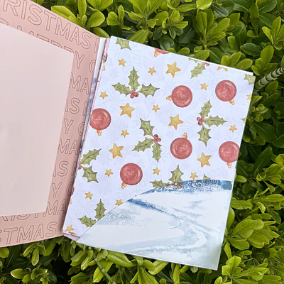 Collage Book, Holiday Magic, Grabie.