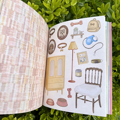 Collage Book, My furry Family, Grabie.
