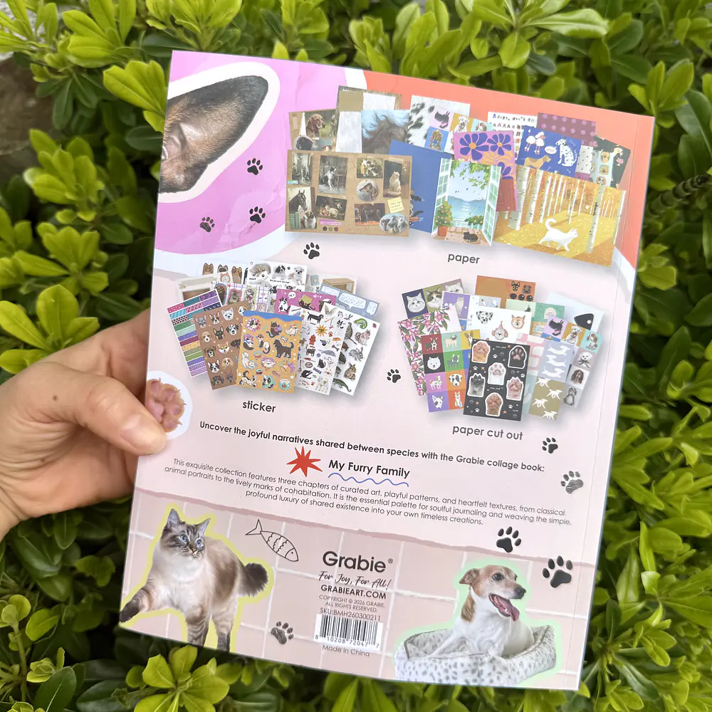 Collage Book, My furry Family, Grabie.