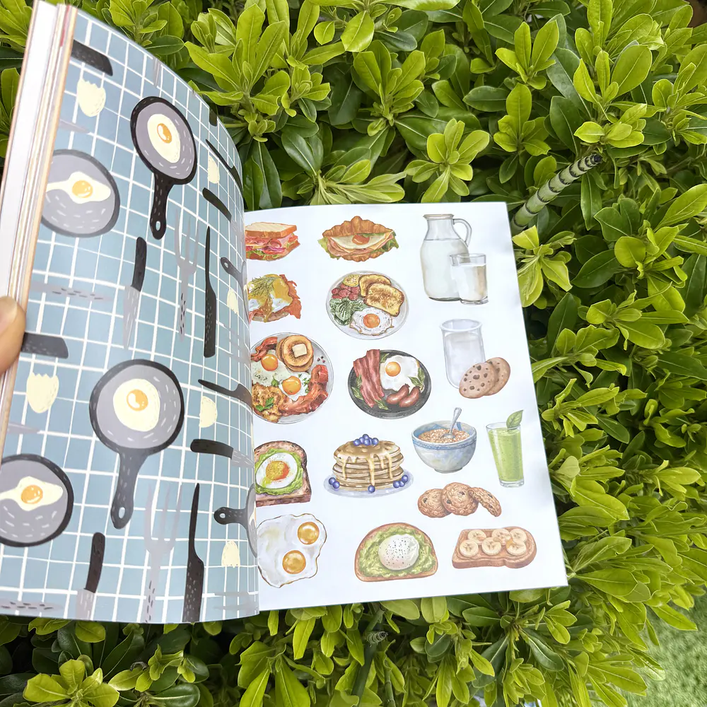 Collage Book, The Flavor Folio, Grabie.