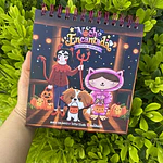 "Noche Encantada", Libro Colaborativo Halloween, Mamichi+Aura+Tofita.