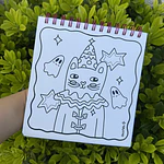 "Noche Encantada", Libro Colaborativo Halloween, Mamichi+Aura+Tofita.