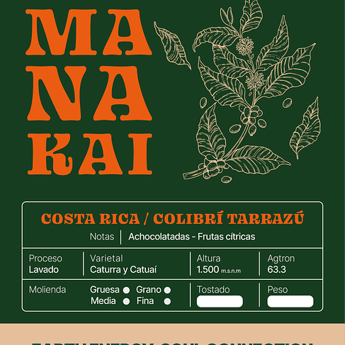 Costa Rica Colibrí Tarrazú 2