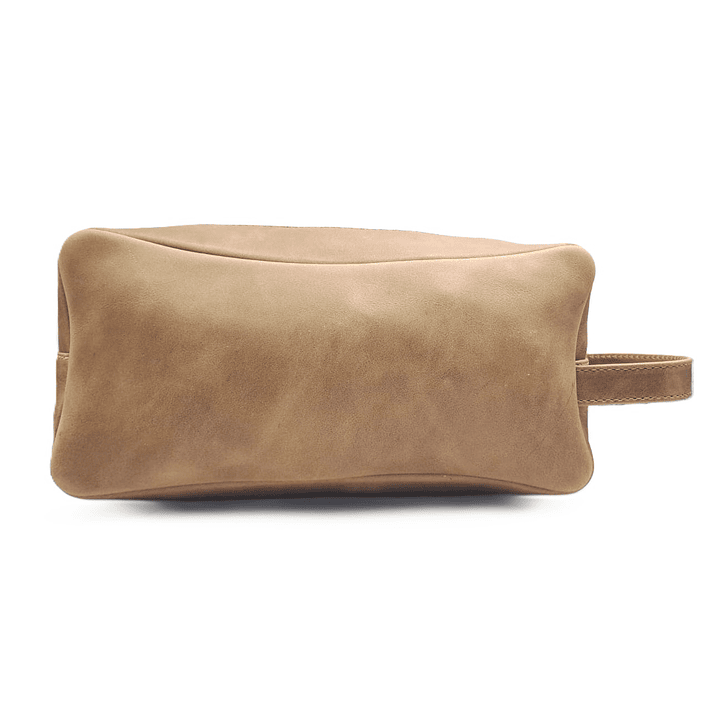 Neceser Magnum 100% Cuero - Café 3