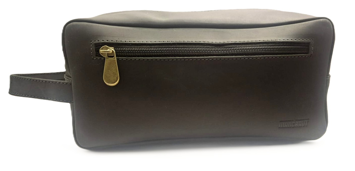 Neceser Magnum 100% Cuero - Negro 1