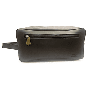 Neceser Magnum 100% Cuero - Negro