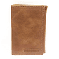 Billetera Tarjetero 100% Cuero - Café - Miniatura 1
