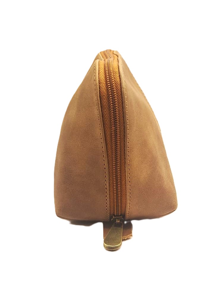 Cosmetiquero Amavita 100% Cuero - Café 5