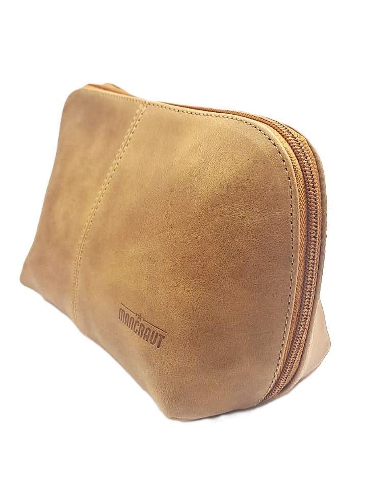 Cosmetiquero Amavita 100% Cuero - Café 6